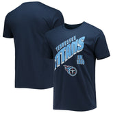 Junk Food Slant T-Shirt - Tennessee Titans T-shirts