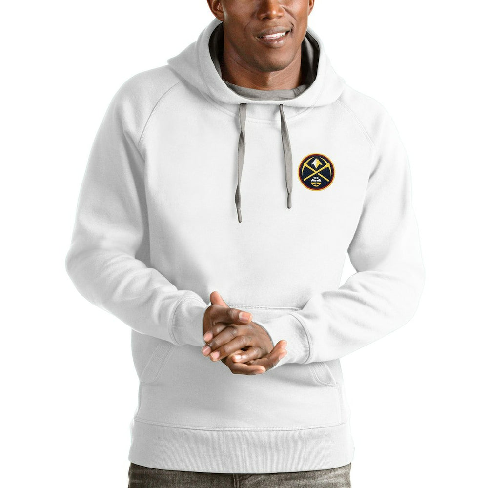 Denver Nuggets Antigua Victory Pullover Hoodie sale