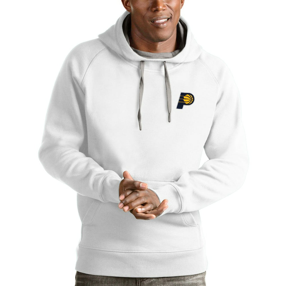 Indiana Pacers Antigua Victory Pullover Hoodie
