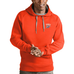 Oklahoma City Thunder Antigua Victory Pullover Hoodie