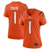 Ja'Marr Chase Women's Alternate Game Jersey - Cincinnati Bengals Jerseys