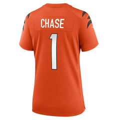Ja'Marr Chase Women's Alternate Game Jersey - Cincinnati Bengals Jerseys