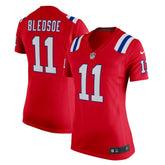 Drew Bledsoe Women's Retired Game Jersey - New England Patriots Jerseys