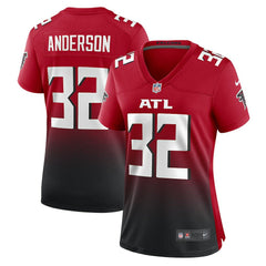 Jamal Anderson Women's Retired Game Jersey - Atlanta Falcons Jerseys