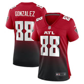 Tony Gonzalez Women's Retired Game Jersey - Atlanta Falcons Jerseys
