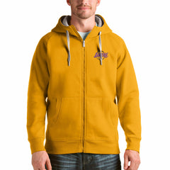 Los Angeles Lakers Antigua Logo Victory Full-Zip Hoodie