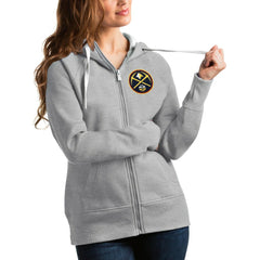 Denver Nuggets Antigua Women's Victory Full-Zip Hoodie sale