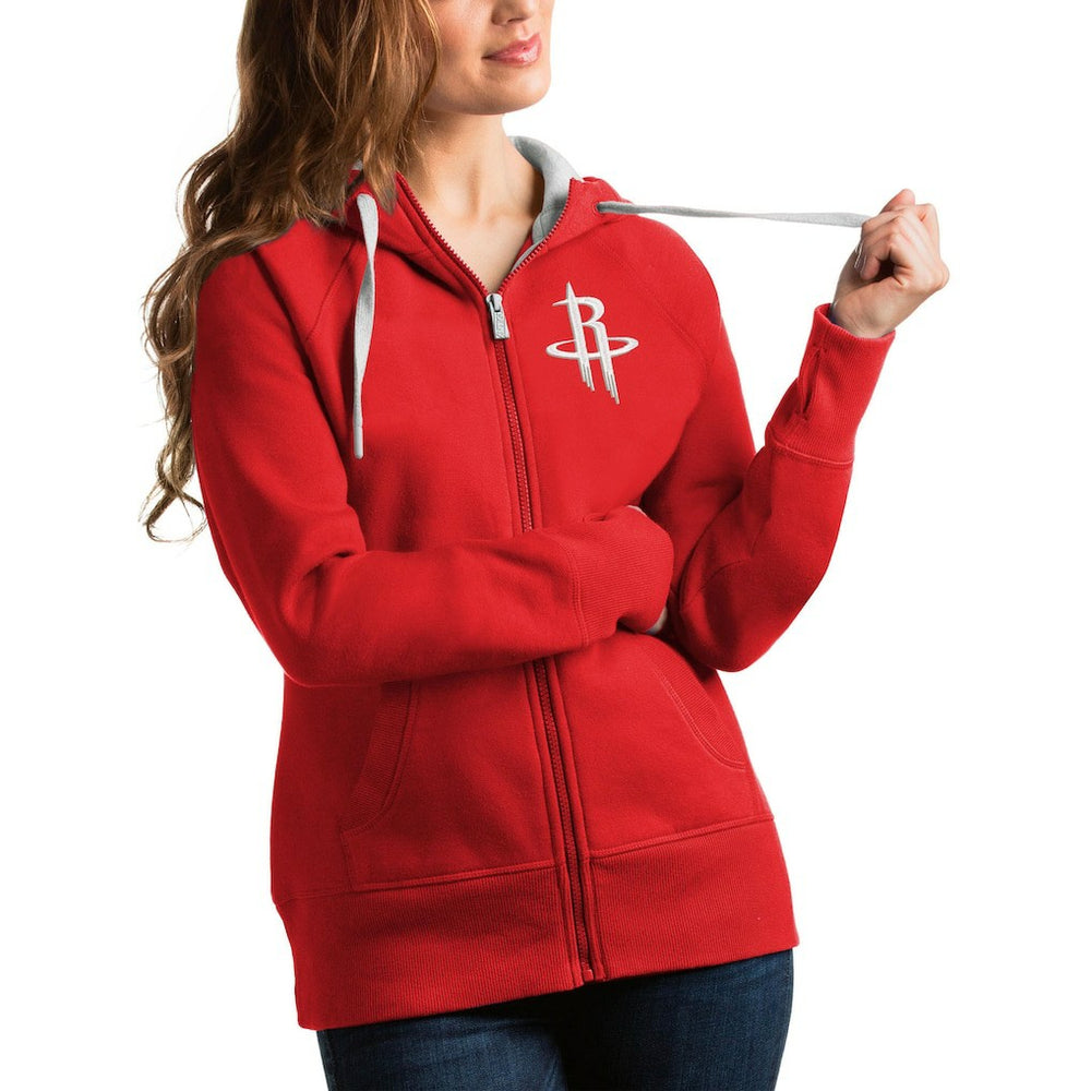 Houston Rockets Antigua Women's Victory Full-Zip Hoodie sale