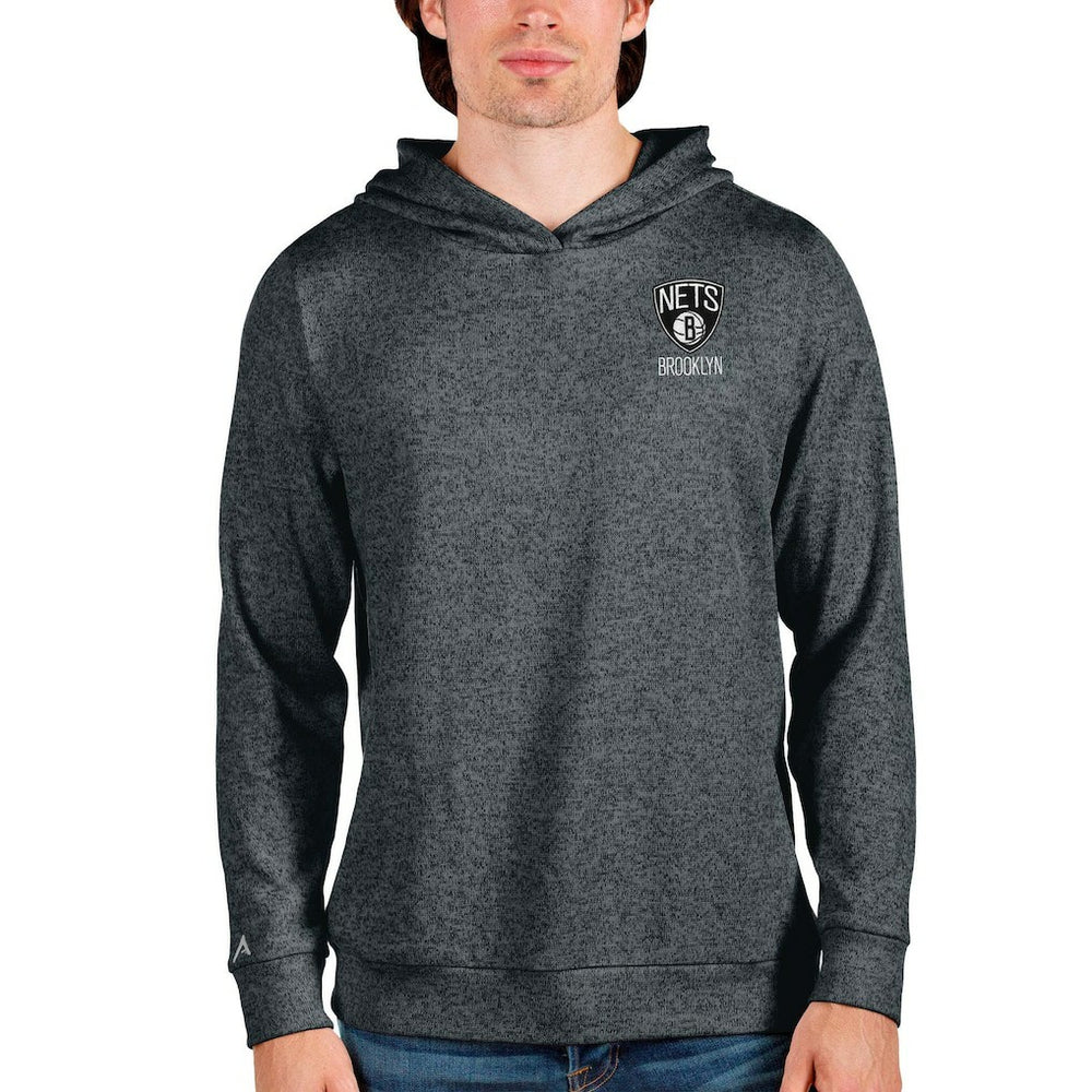 Brooklyn Nets Antigua Absolute Pullover Hoodie