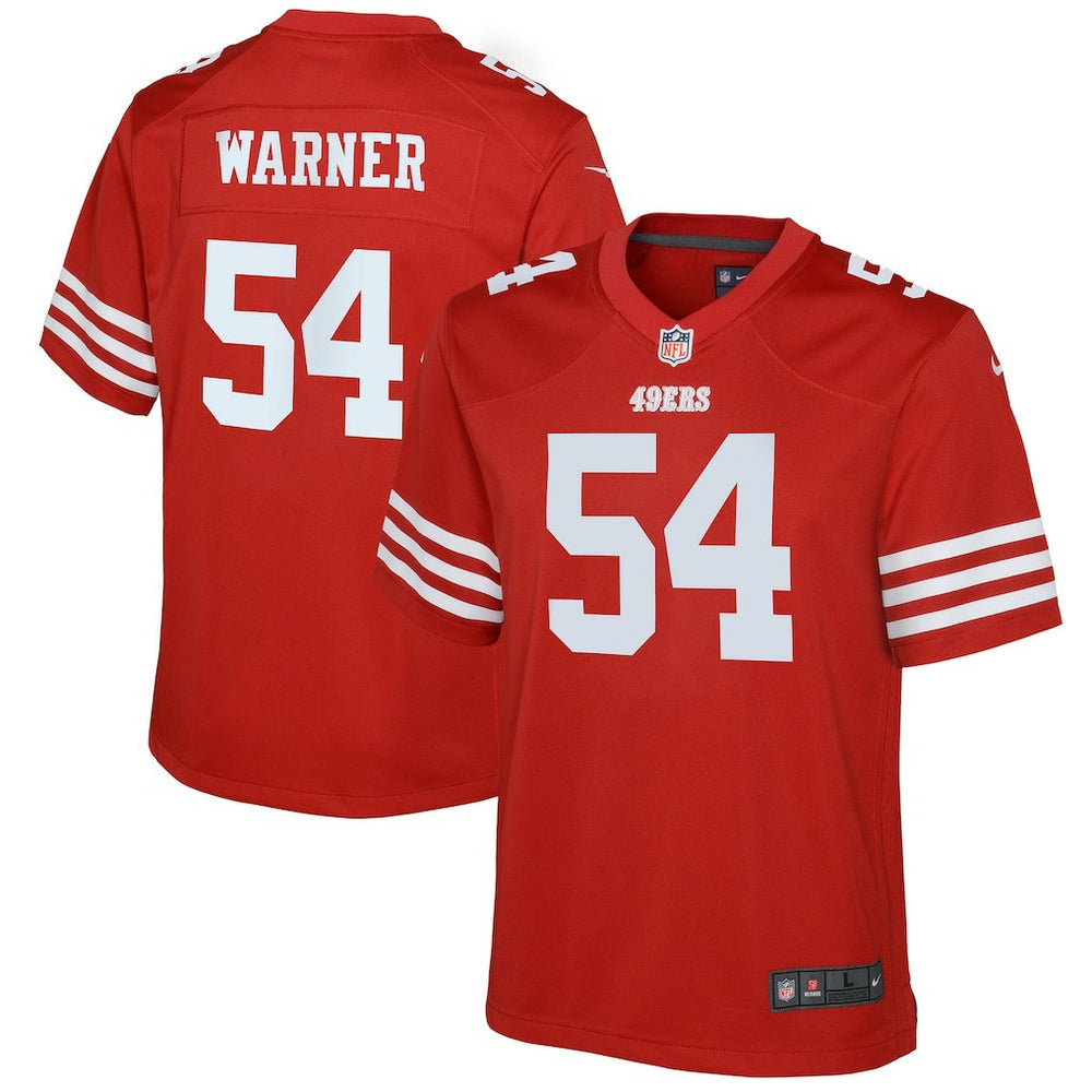Fred Warner Youth Game Jersey - San Francisco 49ers Jerseys