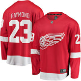 NHL Lucas Raymond Detroit Red Wings Fanatics Home Breakaway Player Jersey