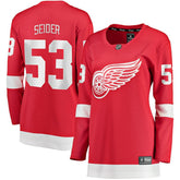 NHL Moritz Seider Detroit Red Wings Fanatics Women's Home Breakaway Player Jersey