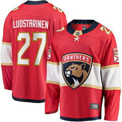 NHL Eetu Luostarinen Florida Panthers Fanatics Home Breakaway Player Jersey