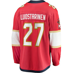 NHL Eetu Luostarinen Florida Panthers Fanatics Home Breakaway Player Jersey