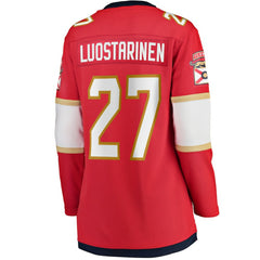 NHL Eetu Luostarinen Florida Panthers Fanatics Women's Home Breakaway Player Jersey