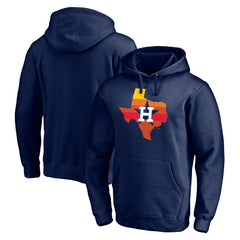 Navy Houston Astros Hometown Collection Texas Sunrise Pullover Hoodie