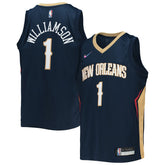 Nike Zion Williamson New Orleans Pelicans Youth 2021/22 Diamond Swingman Jersey