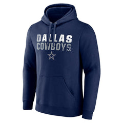 Fade Out Fitted Pullover Hoodie - Dallas Cowboys Hoodies