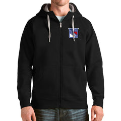 NHL New York Rangers Antigua Logo Victory Full-Zip Hoodie