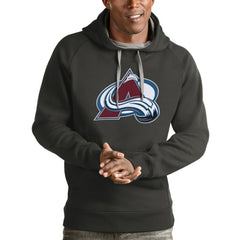 NHL Colorado Avalanche Antigua Logo Victory Pullover Hoodie
