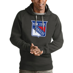NHL New York Rangers Antigua Logo Victory Pullover Hoodie