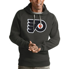 NHL Philadelphia Flyers Antigua Logo Victory Pullover Hoodie