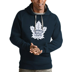 NHL Toronto Maple Leafs Antigua Logo Victory Pullover Hoodie