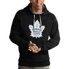 NHL Toronto Maple Leafs Antigua Logo Victory Pullover Hoodie