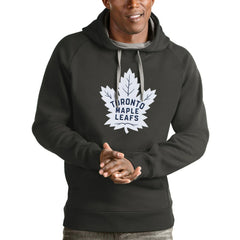 NHL Toronto Maple Leafs Antigua Logo Victory Pullover Hoodie