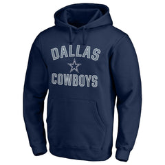 Victory Arch Team Fitted Pullover Hoodie - Dallas Cowboys Hoodies