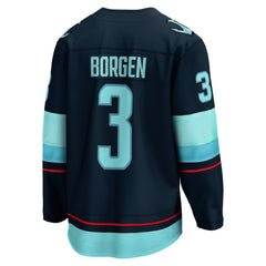 NHL Will Borgen Seattle Kraken Fanatics Home Breakaway Player Jersey