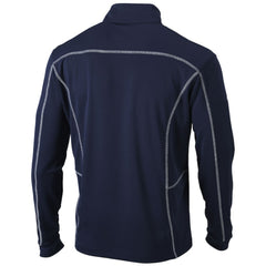 Navy Milwaukee Brewers Columbia Shotgun Omni-Wick Quarter-Zip Pullover Jacket