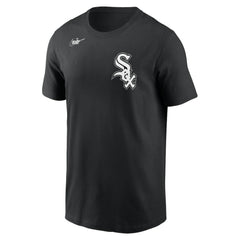 Black Bo Jackson Chicago White Sox Nike Cooperstown Collection Name & Number T-Shirt