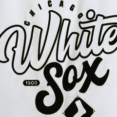 White Chicago White Sox The Wild Collective Women's Open Back Twist-Tie Tank Top