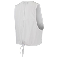 White Chicago White Sox The Wild Collective Women's Open Back Twist-Tie Tank Top