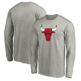 Chicago Bulls Primary Team Logo Long Sleeve T-Shirt sale