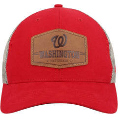 Red/Natural Washington Nationals '47 Rawhide Trucker Snapback Hat