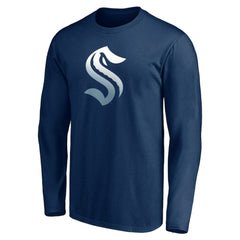 NHL Seattle Kraken Gradient Logo Long Sleeve T-Shirt