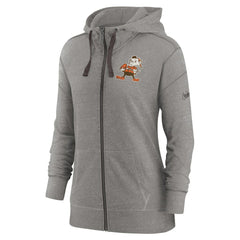 Women's Gym Vintage Full-Zip Hoodie - Cleveland Browns Hoodies
