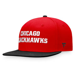 NHL Chicago Blackhawks Fanatics Iconic Color Blocked Snapback Hat
