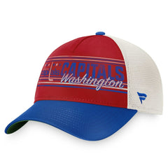 NHL Washington Capitals Fanatics True Classic Retro Trucker Snapback Hat