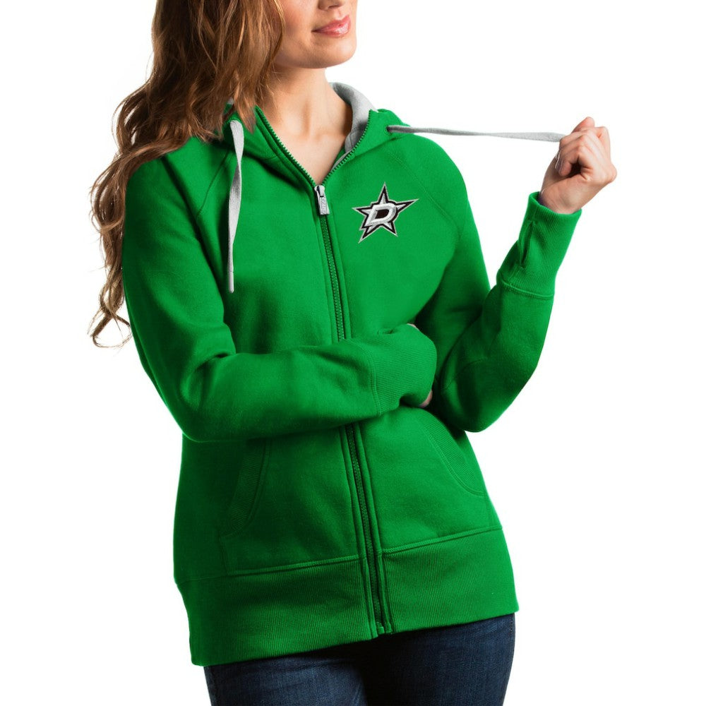 NHL Dallas Stars Antigua Women's Victory Full-Zip Hoodie