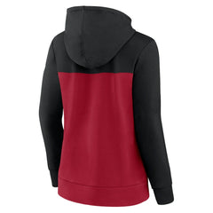 Women's Take The Field Color Block Full-Zip Hoodie - Atlanta Falcons Hoodies