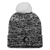 NHL Ottawa Senators Fanatics Women's Glimmer Cuffed Knit Hat with Pom