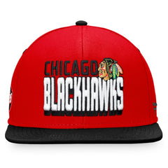 NHL Chicago Blackhawks Fanatics Heritage Retro Two-Tone Snapback Hat