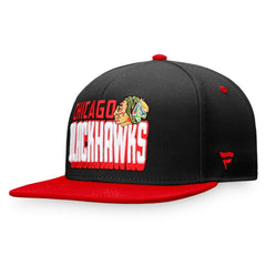 NHL Chicago Blackhawks Fanatics Heritage Retro Two-Tone Snapback Hat