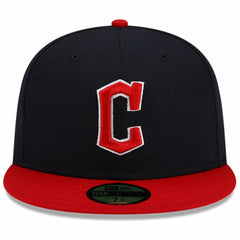 Navy/Red Cleveland Guardians New Era Home Authentic Collection On-Field 59FIFTY Fitted Hat