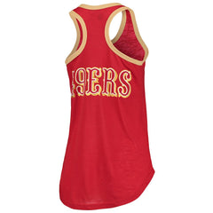 G-III 4Her by Carl Banks Women's Tater Burnout Tank Top - San Francisco 49ers Tops