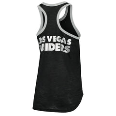 G-III 4Her by Carl Banks Women's Tater Burnout Tank Top - Las Vegas Raiders Tops