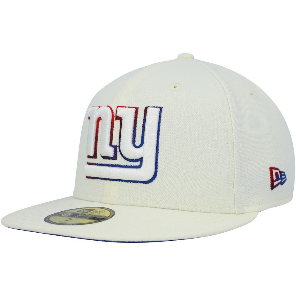 Chrome Color Dim 59FIFTY Fitted Hat - New York Giants Hats